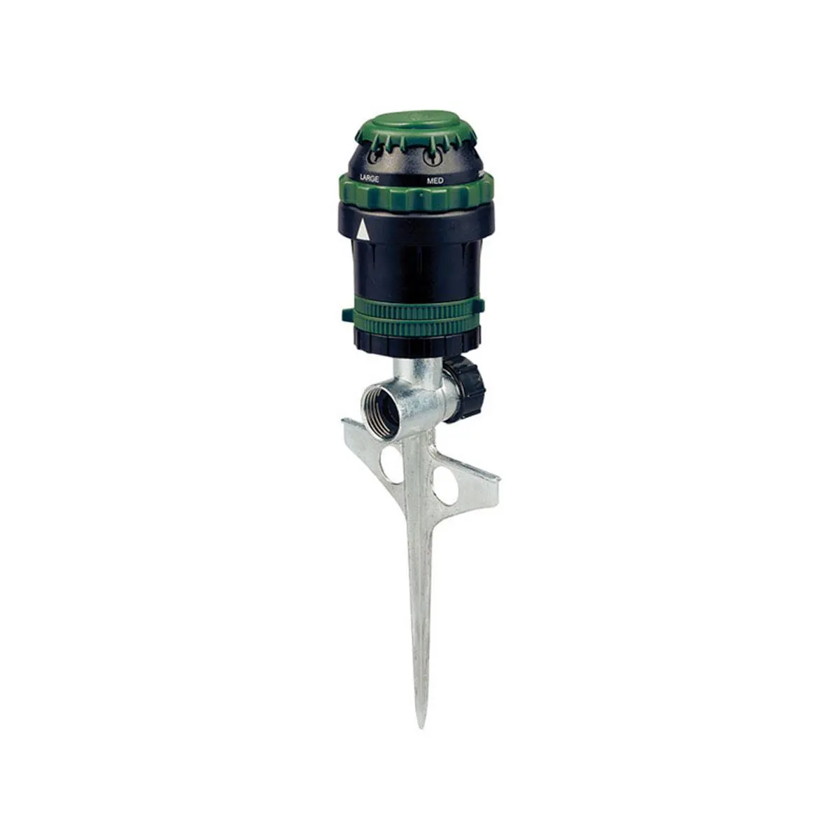 Orbit Irrigation Products 7566474 Spike In-Ground Sprinkler Head - 6 Spray Patterns, Irrigation System Sprinklers, Sprinkler Head Sprinklers