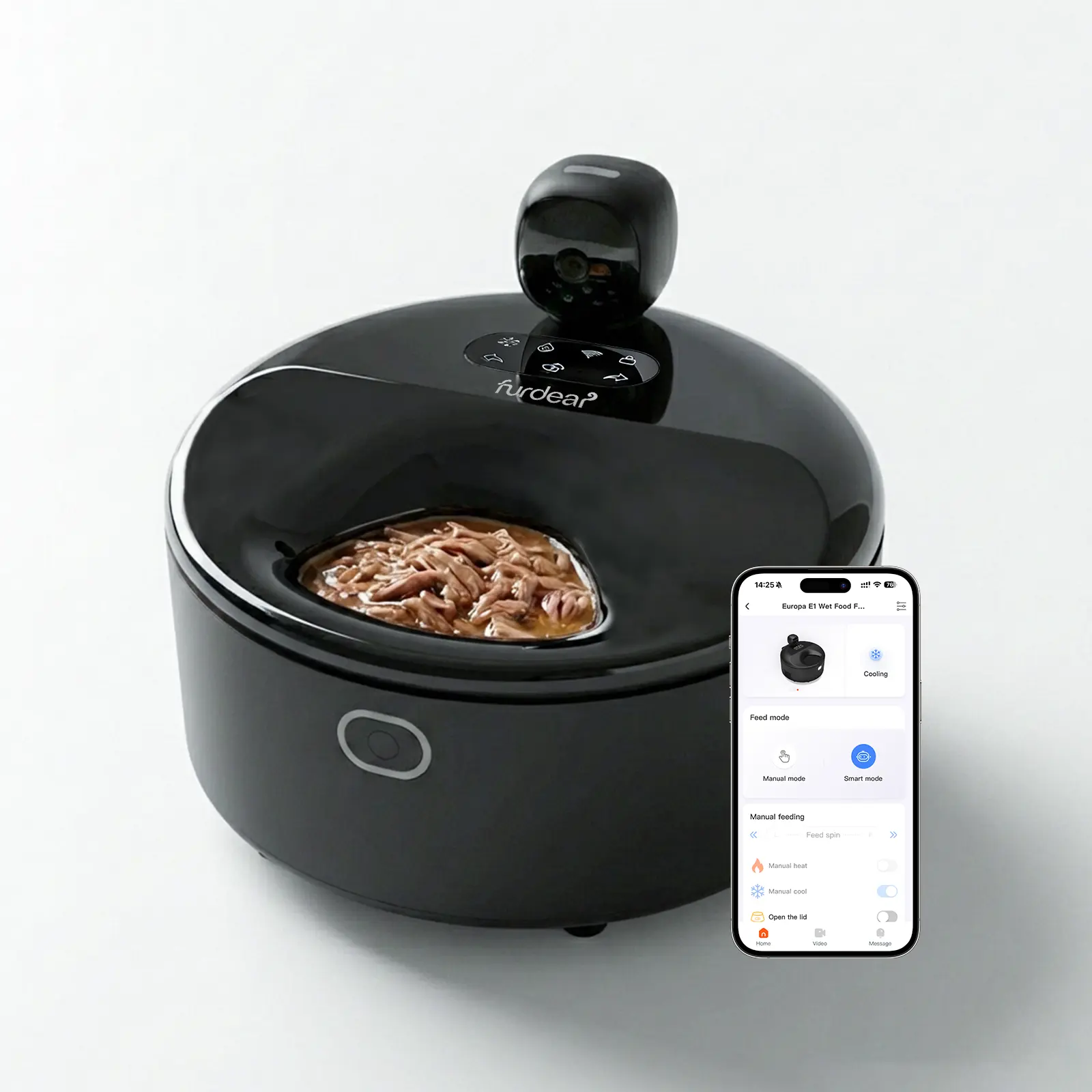 Furdear Europa E1 Cooling & Heating Wet Food Feeder