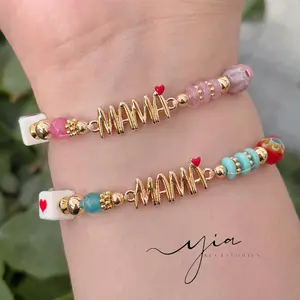 MAMA tiny heart bracelet