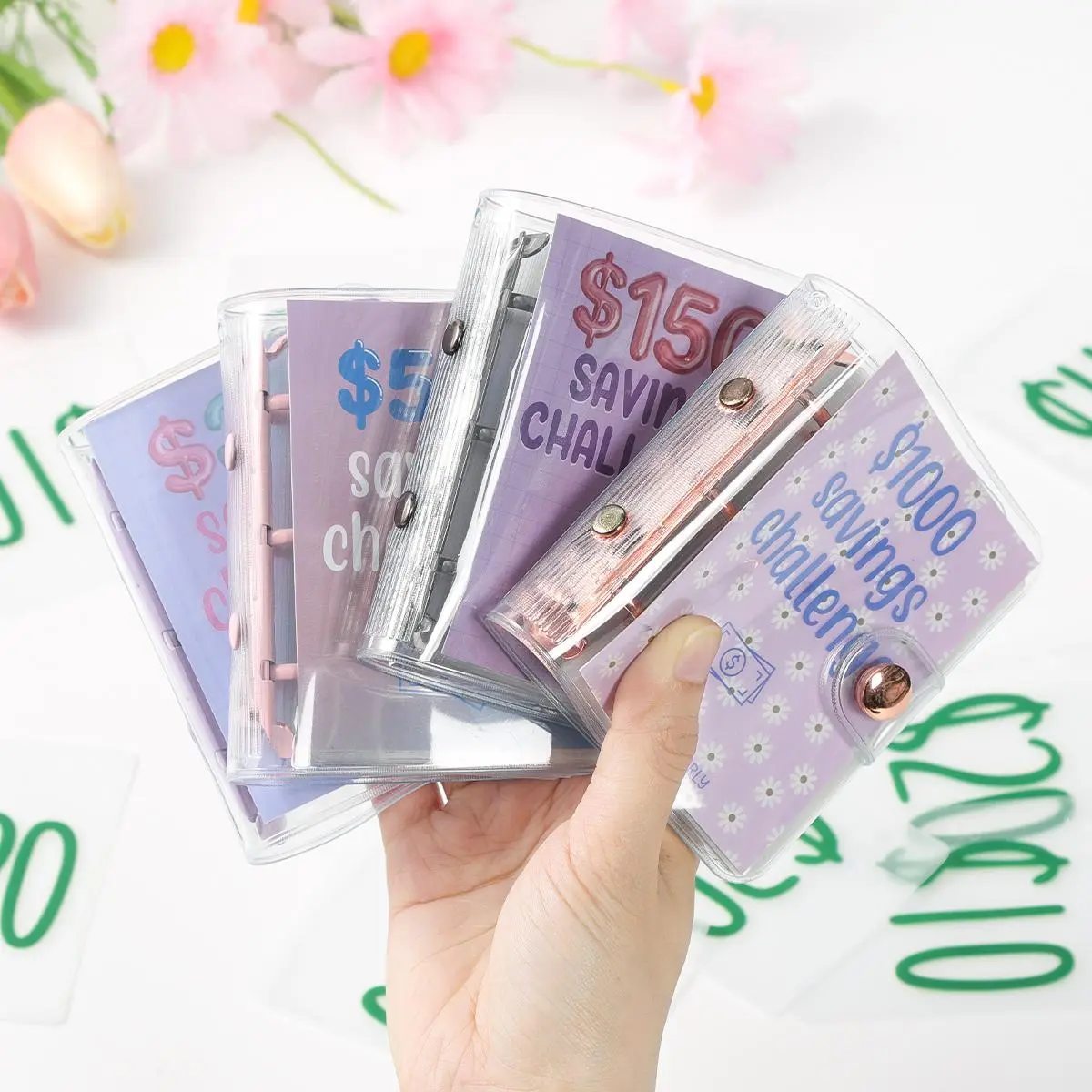 Money Saving Challenge Binder Budget Planner – $150 / $300 / $500 / $1000 Options Money Saving Challenge Binder Budget Planner – $150 / $300 / $500 / $1000 Options
