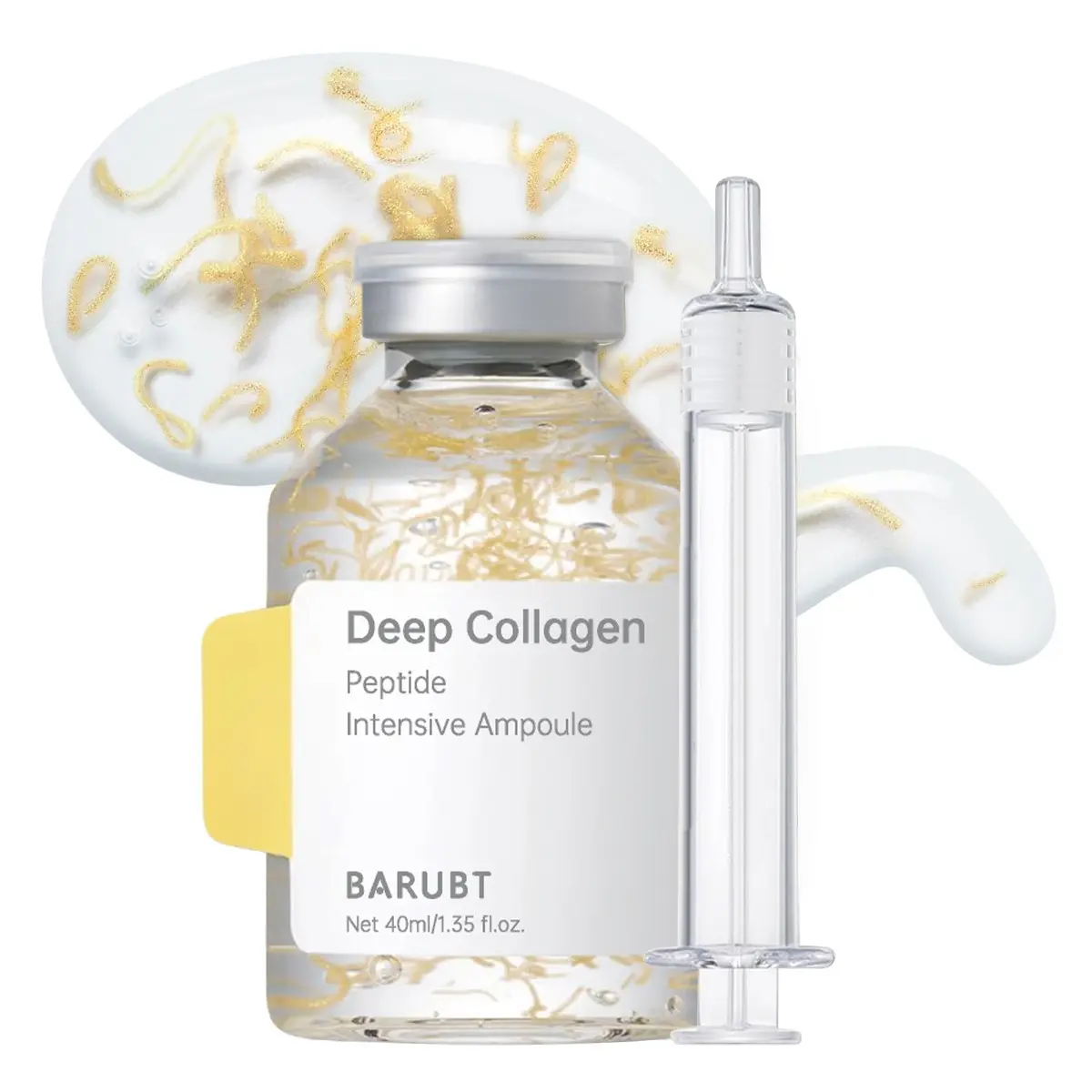 Silpe Dense Lifting Ampoule Serum Nourishes Dry Skin, Smooths and Brightens for Radiant Skin, Hydrates with Hyaluronic Acid, 40ML, Includes Auxiliary Tools
