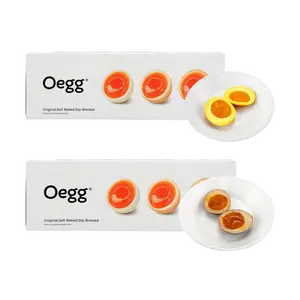 0EGG Salted & Soy Marinated Soft-Boiled Eggs, 14 Count (7 Each Flavor) - Perfect for Nutritious Breakfast & Quick Snacks