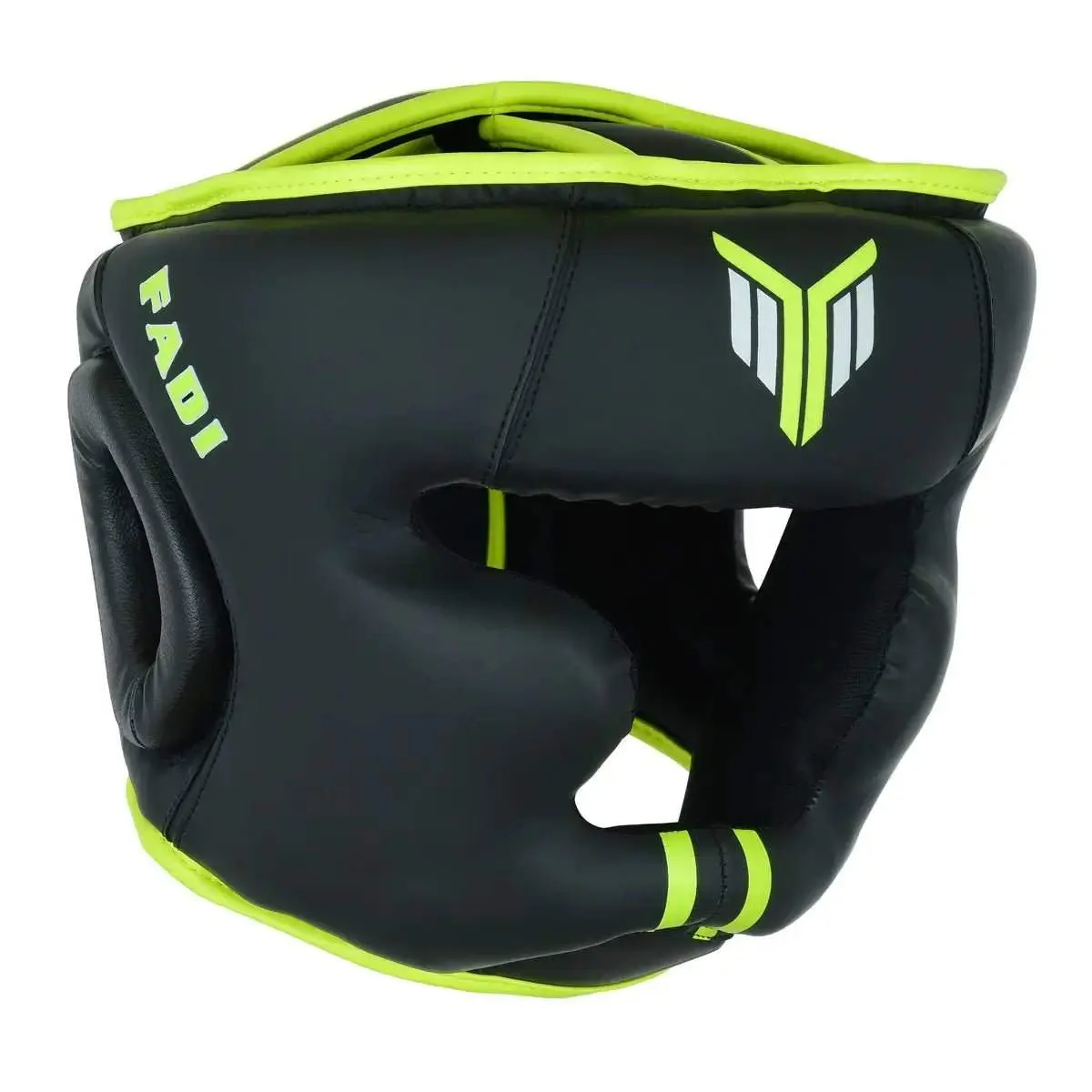 Fadi Sports Optima Fight Head Guard – Boxing MMA Kickboxing Protection Lightweight Comfortable Durable Artificial Leather Training Gear