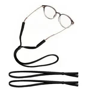 3-Piece Glasses Strap Set - Universal Glasses Lanyard - Eyeglass Securing Straps for Reading, Safety, Sports, and Sunglasses - Includes 2 Non-Slip Sleeves