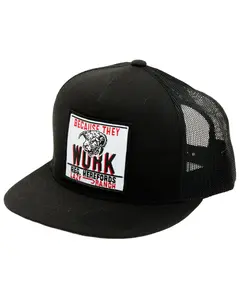 Lazy J Ranch Wear Men's Men'S Boot Barn Because They Work Ball Cap - Black4-Btw-Wht