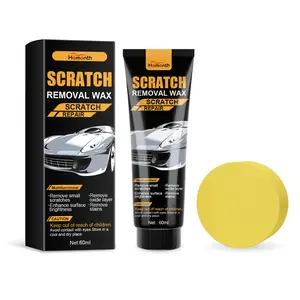 Ultimate Compound Scratch Eraser Kit Car Scratch Remover With Polishing Paste & Application Sponge  For Repairing Surface Blemishes Car Care Kit
