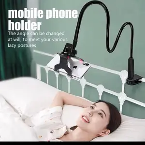 Universal Mobile Phone Holder Flexible Lazy Holder Adjustable Cell Phone Clip Home Bed Desktop Mount Bracket Smartphone Stand