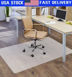 46''×60'' Office Chair Mat for Hard Floors PVC Floor Mat Protector Rectangular