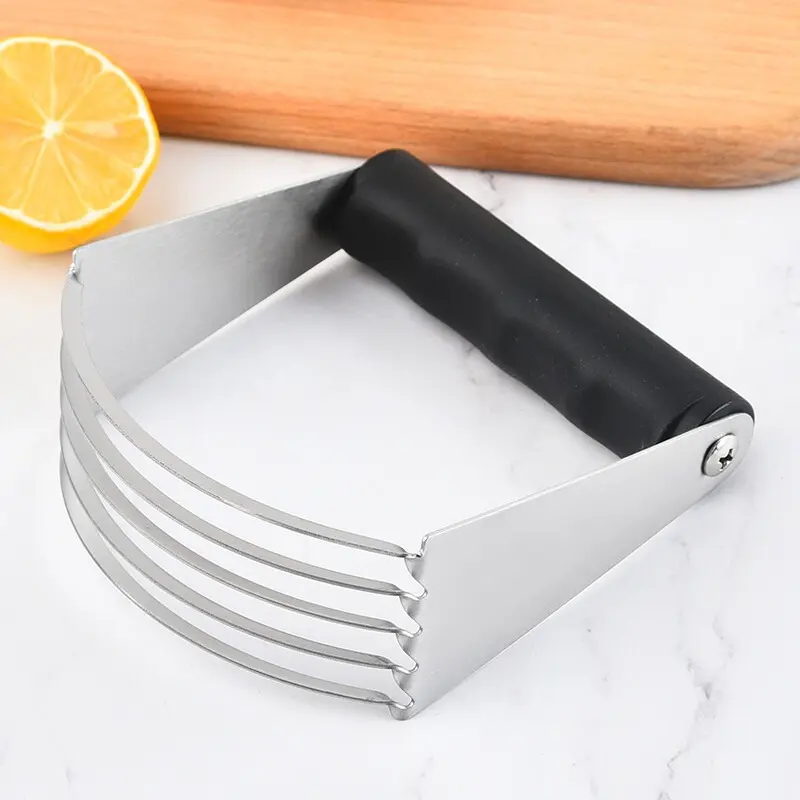 Stainless Steel Soft Grip Pastry Blender Dough Cutter Flour Mixer Cake Bakeware Kitchen