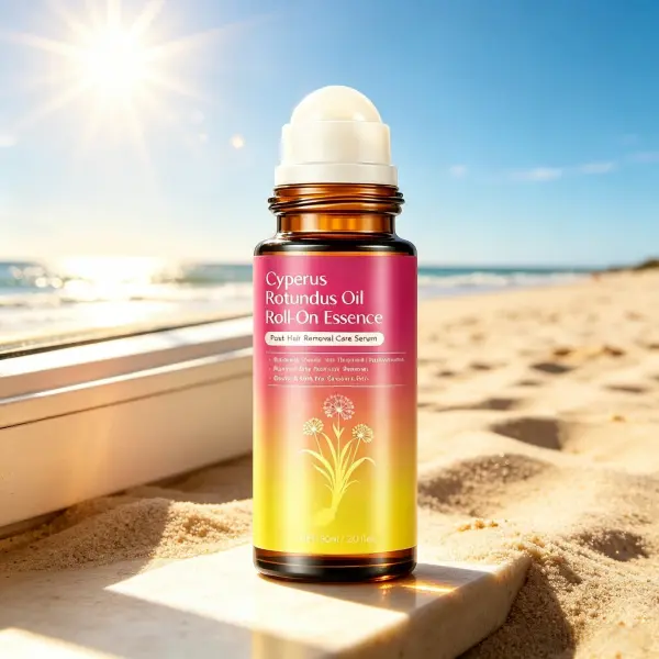 Cyperus Rotundus Oil Roll- Post-Hair Removal Serum, Soothes Redness, Irritation & Ingrowns, Slows Regrowth, Gentle Aftercare Oil for Sensitive Skin (Waxing, Shaving Use),back to school #backtoschool