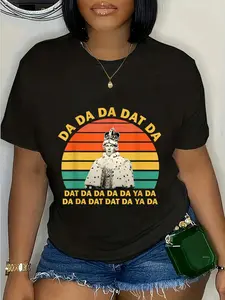 100% Cotton Unisex Funny Hamilton Quotes Vintage Retro Round Neck Short Sleeve T-Shirt Women's Men Graphic Tee