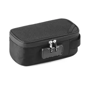 Portable Smell Proof Pouch with Combination Lock, Multi Layer Seal, Durable Pouch Storage Box for Travel, Compact Storage Bag for Home & Travel, Travel Organization Pouch, Travel Essentials, Travel Gear