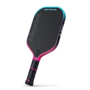 ALLWAKE Night Blade Pickleball Paddle - Carbon Fiber with Advanced Foam Core - Lightweight Precision & Enhanced Shock Absorption for High Spin & Powerful Shots