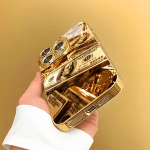 Minimalist Niche Trend High-end Shockproof Straight Edge Luxury Glass Case, Suitable for iPhone 17 16 15 14 13 12 11 Pro Max, It's the Best Gift for Yourself, Family, and Friends