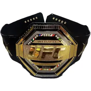 Ufc New Adult Championship Title Belt Replica - 2mm Leather Straps  - Fan Gift