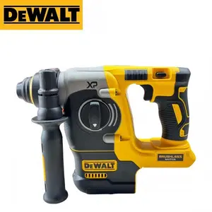 DeWalt 273 20V MAX XR SDS-Plus Brushless Rotary Hammer, 2.1 Joules Impact Energy, 3-Mode Operation, For Concrete Drilling and Light Chiseling Applications, Cordless Rotary Hammer