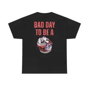 Limited Edition Bad Day to Be a Bapple Funny Busch Light Apple Unisex T-Shirtv, Graphic tees, Streetwear, Men gifts, Short sleeve, cotton, Top, Menswear