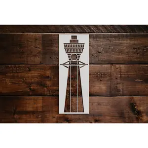 Tower Stencil - Art and Wall Stencil