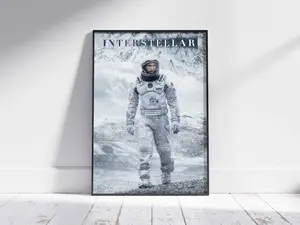 [SALE UP TO 50% - UNFRAMED] Interstellar (2014) Movie Poster- Complimentary Delivery