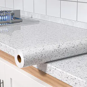 Glossy Marble Contact Paper, 118" x 15.7", Peel & Stick, Waterproof, Removable, for Countertops, Kitchen, Easy to Clean