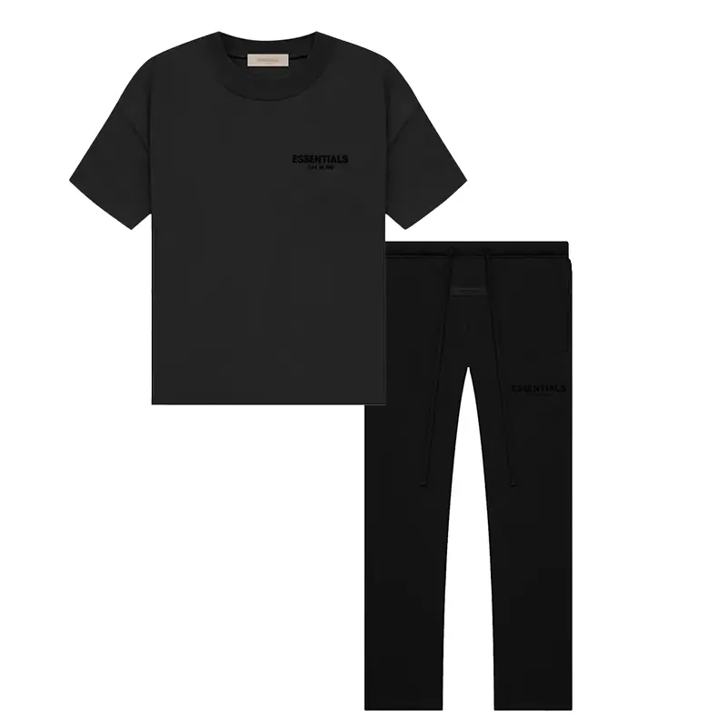 Fear of God Essentials SS22 Men's T-Shirt & Relaxed Sweatpants Set Stretch Limo
