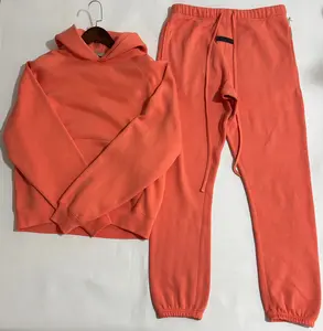 Coral Set--Pullover Hoodie&Joggers — Unisex, Relaxed &CleanFit  Casual Streetwear Style