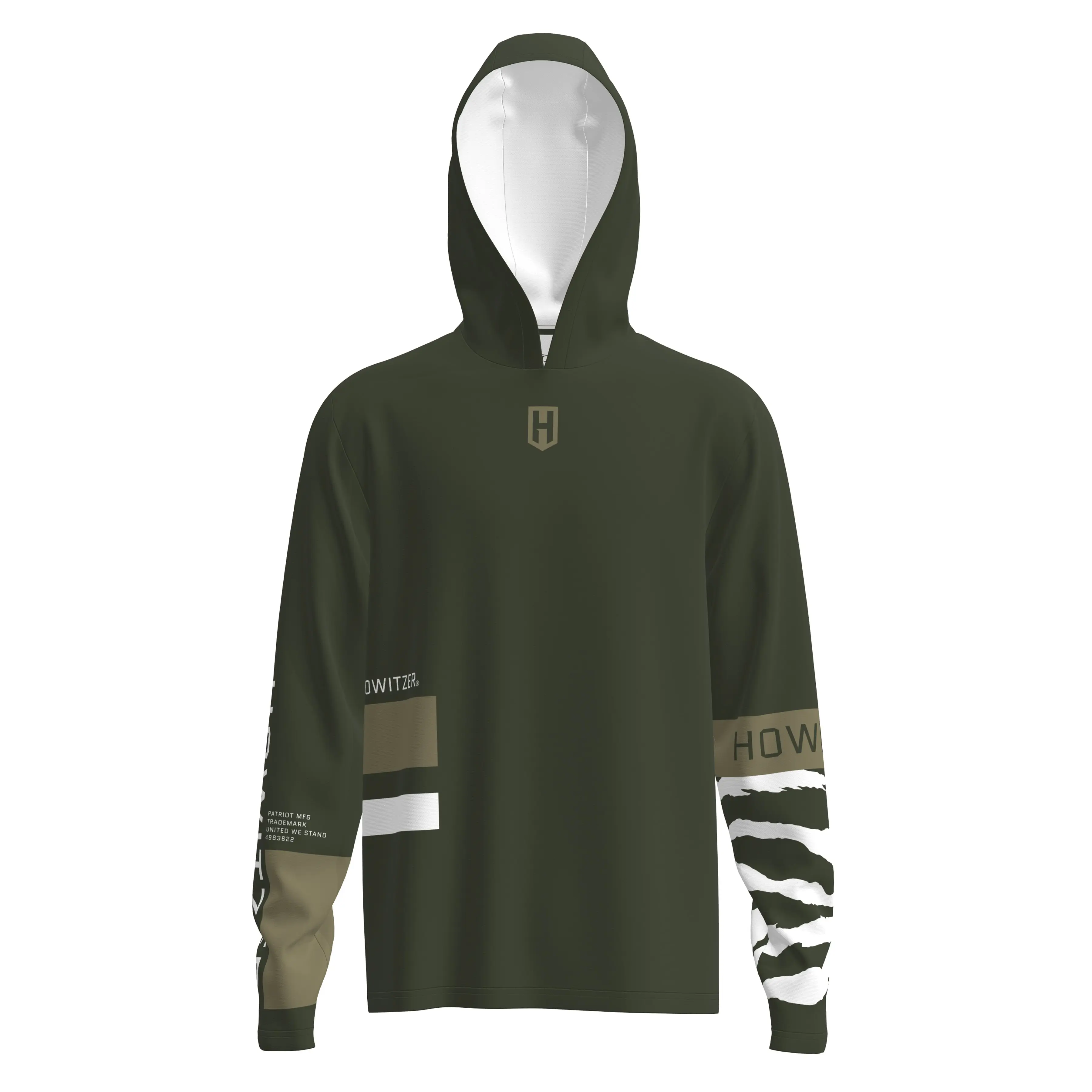 Men's Sun Protection Hoodie - Long Sleeve Lightweight Performance Shirt in Quick Dry, Wrinkle Resistant 4-Way Stretch Jersey, Quick Dry Hoodie, Uv Protection, Wrinkle Free, Breathable