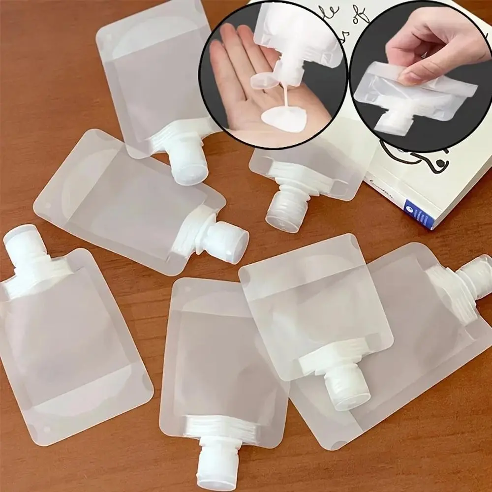 Portable Empty Travel Bottle Set, 10pcs/set 30/50/100ML Refillable Design Squeeze Bottle, Portable Travel Container for Skincare, Shampoo, Lotion, Shower Gel, Travel Bottle Kit