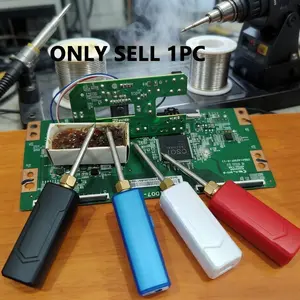 1pc, YOCANKODO Mini Soldering Iron Pen Kit, Adjustable Temperature USB-C Fast Charge, Portable 510 Soldering Tool for Electronics Repair & DIY Projects