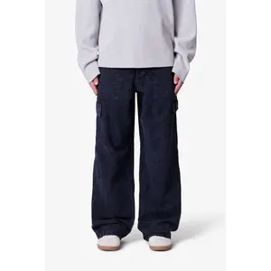 mnml Moleskin Cargo Pants - Grey