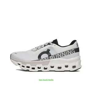 Monster-Level Cushioning Training Shoes, Mist White Colorway, Dual-Density Midsole