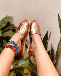 Melissa Huarache Rose Gold Sandals for Women - Comfortable Summer Footwear with Tactical Design