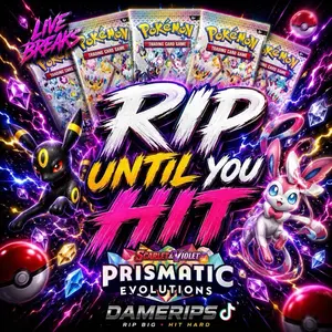 Prismatic Evolutions RTYH Pokeball - Ex - Masterball - SIR