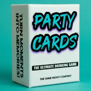 Party Cards The Pregame Card Game for Adults - 7-in-1 Adult Drinking Games for Friends, Summer Parties, Pool Games, Beach Trips, Game Night Fun & 2 Player Games