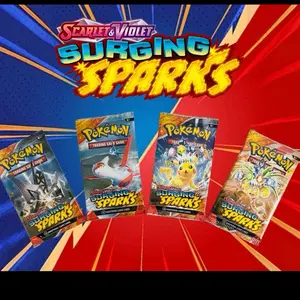 Pokemon Surging Sparks Booster Pack (x1)