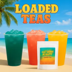 【FreshDrinkUS】 Loaded Tea Beverage Single Pack Mix Match Multi Flavor Boosted Hydration Drink Electric Focus Energy Powder