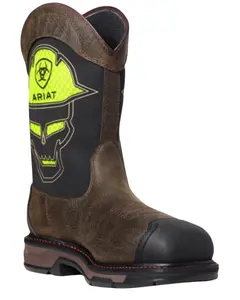 Ariat Men's Venttek Workhog&Reg; Skull Western Work Boot Carbon Toe - 10035881