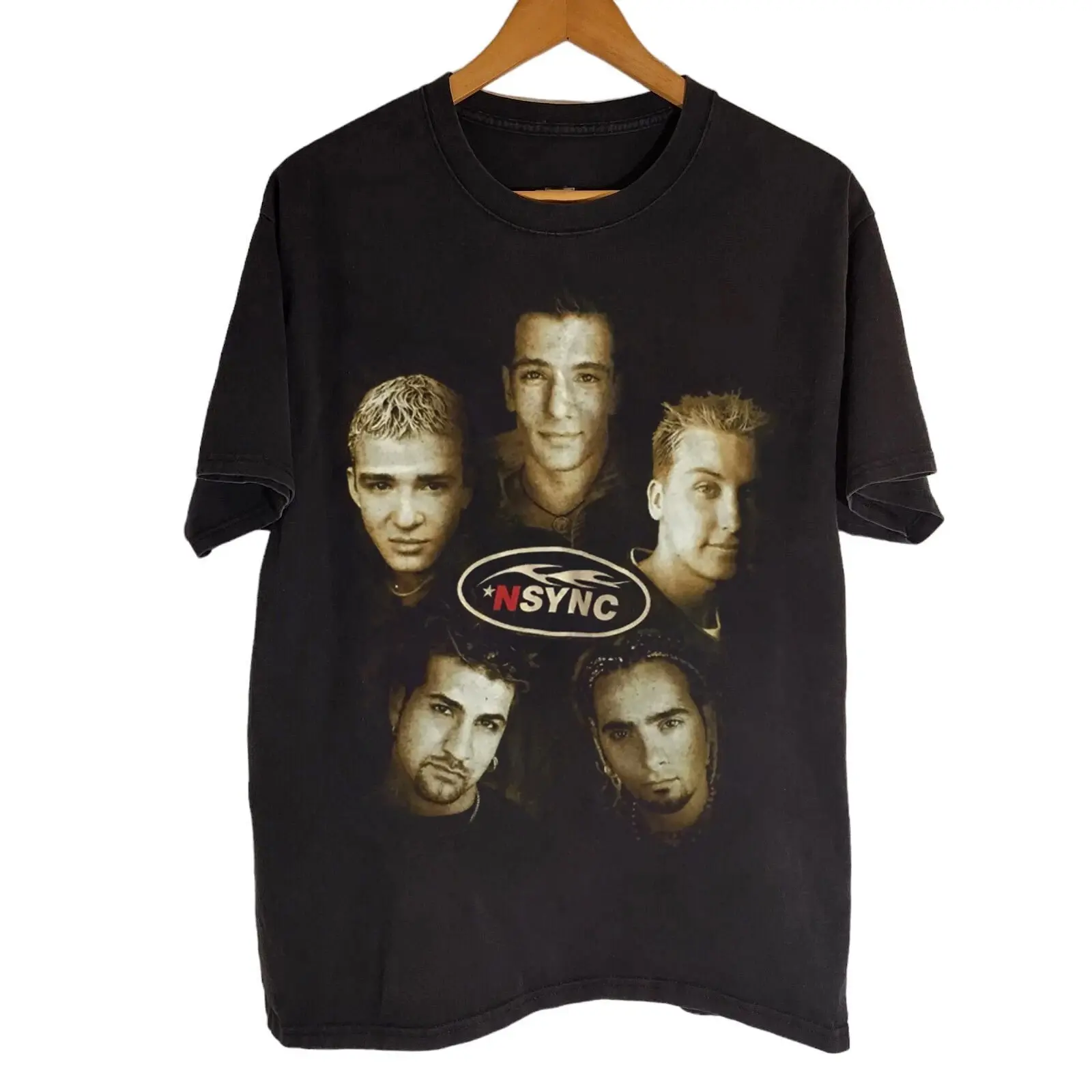 Vintage NSYNC Boyband Group N'sync Backstreet Boys T Shirt