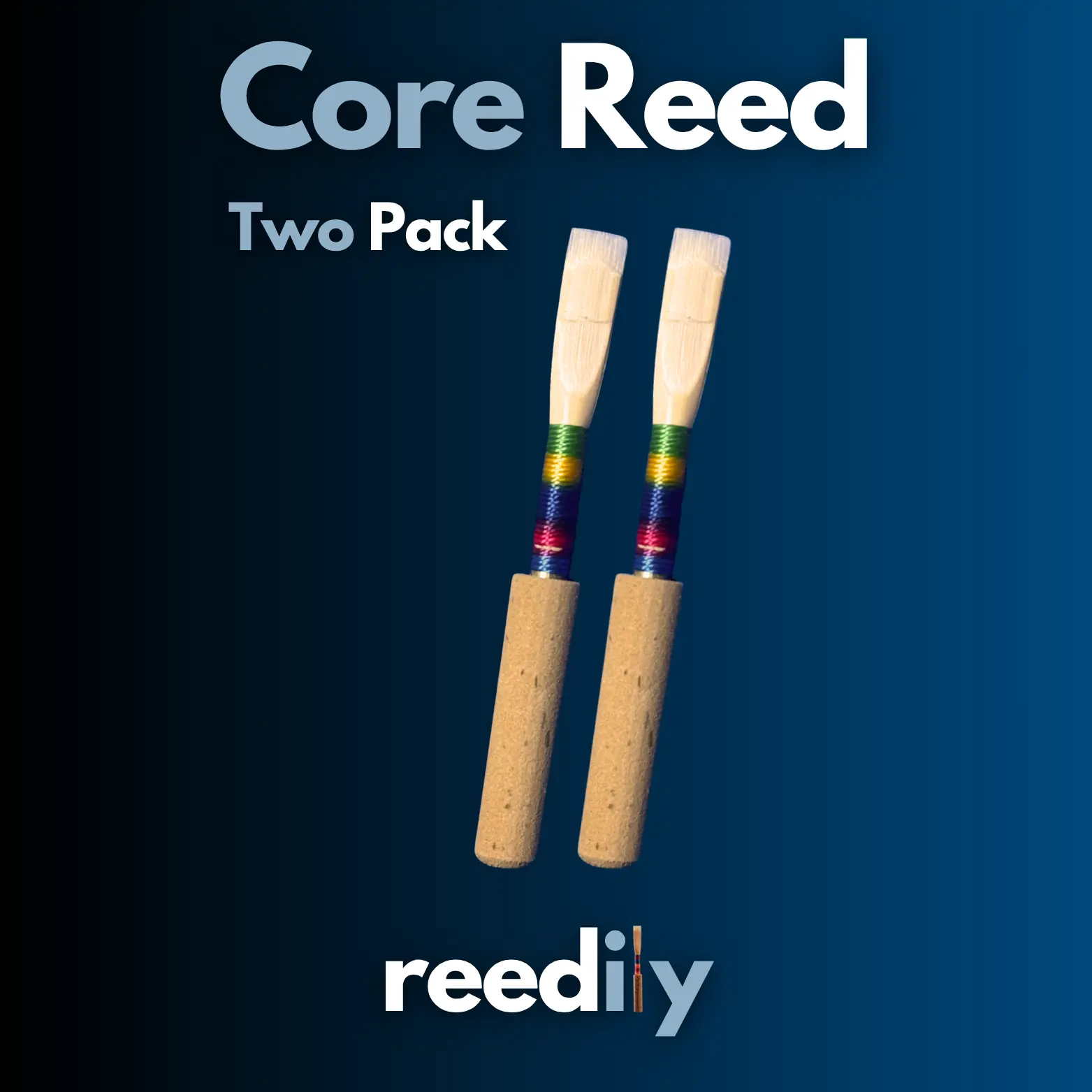 Reedily Core - Starter 2 Pack Beginner Student Oboe Reeds
