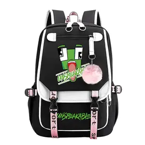 Unspeakable Trendy Youth Laptop Backpack – Large-Capacity Travel & School Bag for Commuting, Camping & Daily Use, Durable Stylish Design, Perfect Gift for Boys & Girls 11.4” × 18.1”
