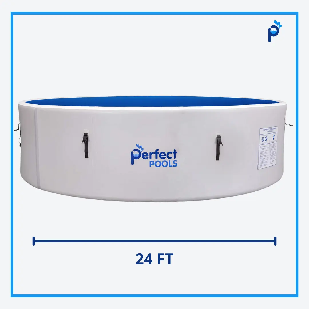 24' Round Drop Stitch Pool