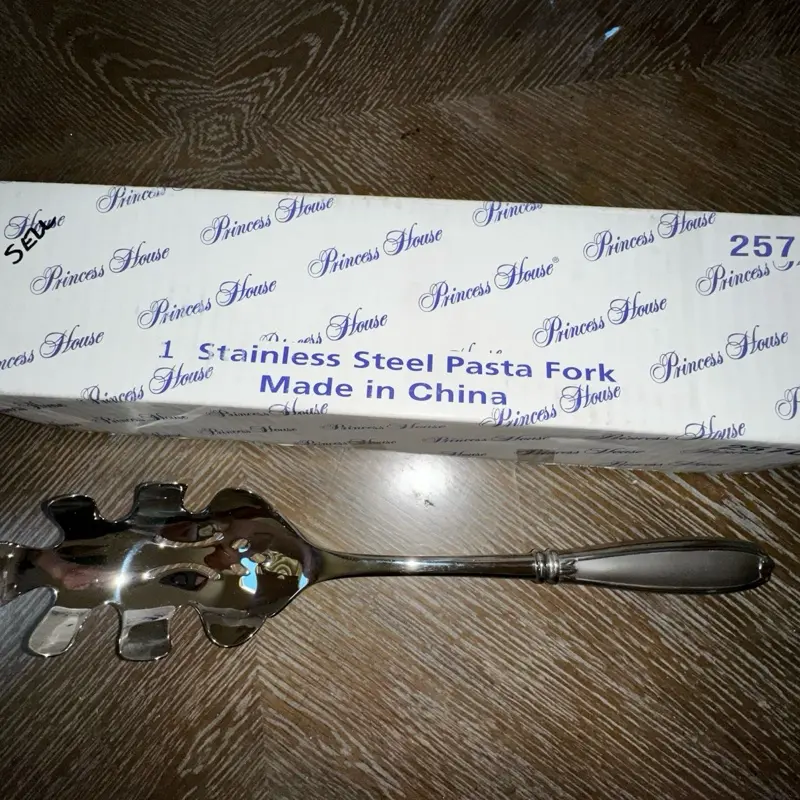 Barrington Stainless Steel Pasta Fork- Durable and Elegant Cutlery for Your Table 2570