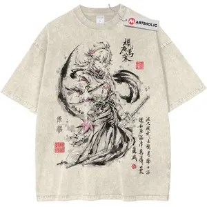 Kaedehara Kazuha Tee, Genshin Impact Shirt, Game Shirt, Vintage Tee