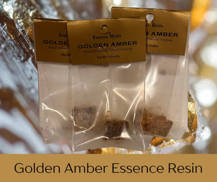Golden Amber Essence Resin — 8g Pack