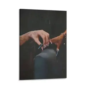 Wicked Movie Fan  Deco Poster Frameless Ink Painting on Canvas Modern Classic Vertical Wall  for Living Room Bedroom Classroom Seasonal Spring Fall Decor art