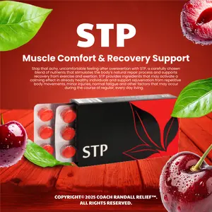 CoachRandallRelief LLC STP Stop Drops, Natural Liquid Supplement for Fitness & Wellness Muscle Comfort, Recovery Support – UK Formulation