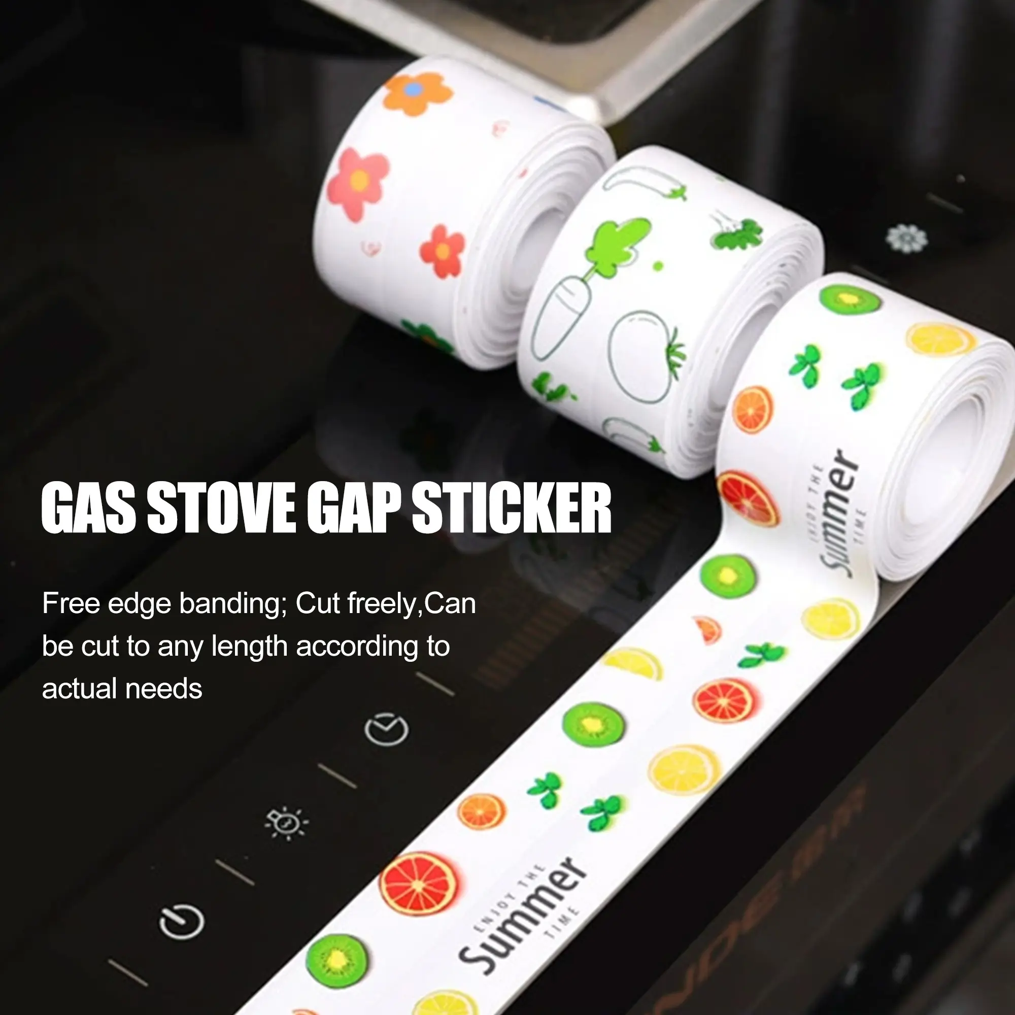 3 Counts Caulk Tape, Self-Adhesive Seal for Bathroom & Kitchen – Random Patterns