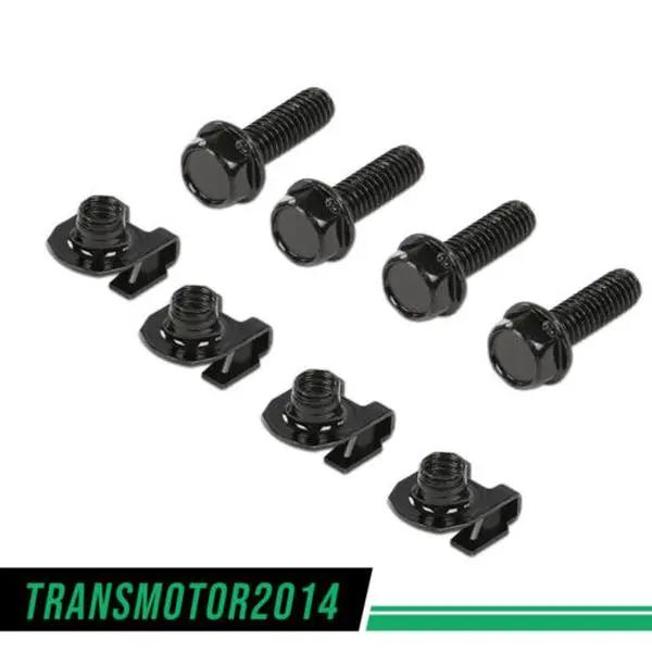 CROSSDESIGN 4pcs/Set Front Shock Lower Mounting Bolts & Nuts Replacement Hardware, 100% Brand New in Stock Car Accessory Exactly the Same as Seen in Pictures for 55-07 GMC Chevrolet Vehicles