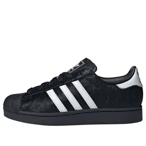 (WMNS) adidas Superstar II 'Black Ponyhair' JH9475