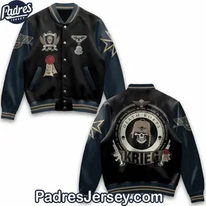 Warhammer Varsity Jacket Unisex, Game Inspired Streetwear, Cosplay Graphic Bomber Coat, Trendy Fan Gift Idea
